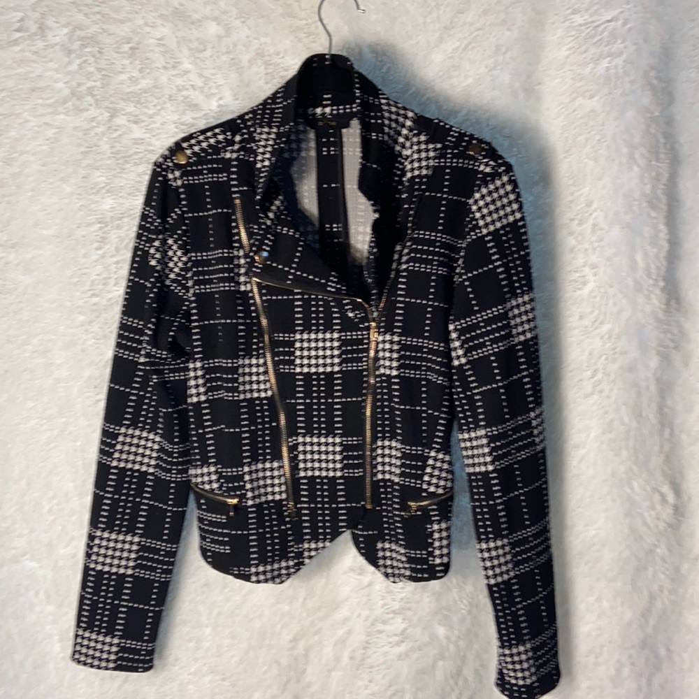 More Black Checked Jacket - image 1